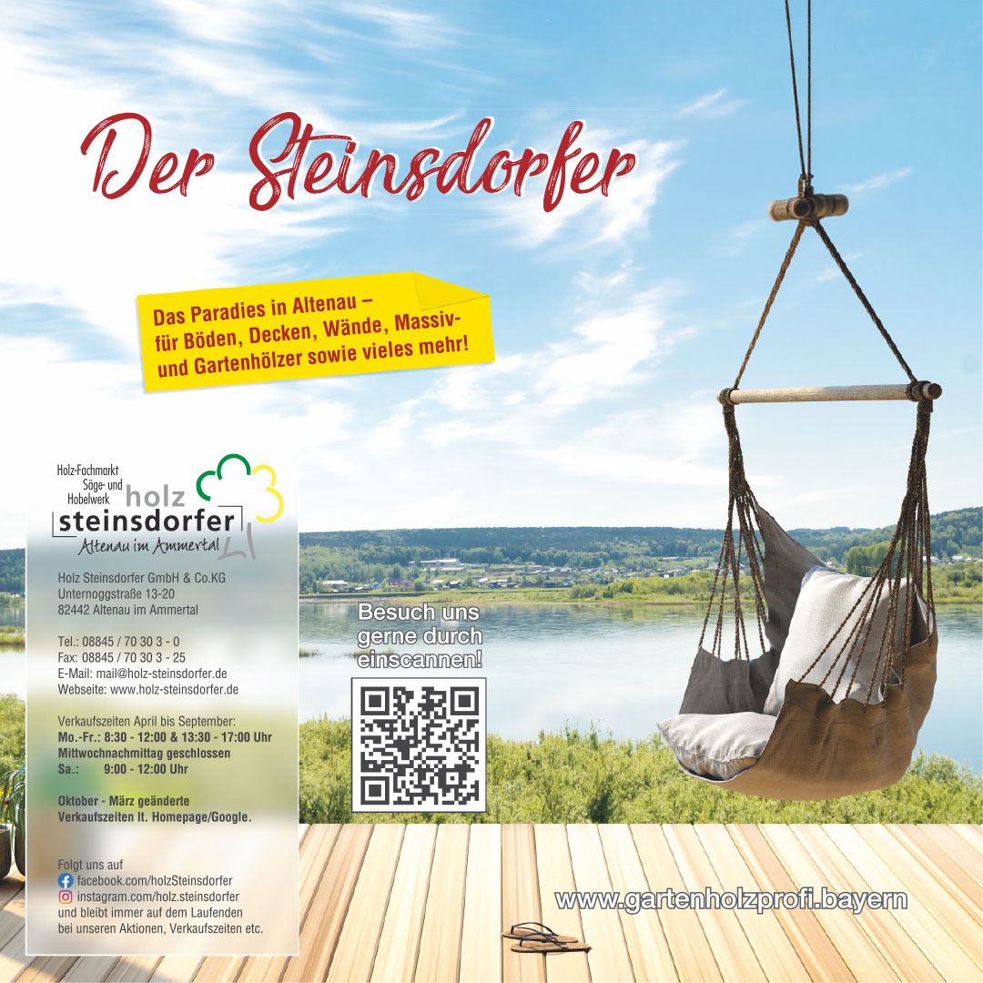 Titelblatt aktueller Katalog von Holz Steinsdorfer 