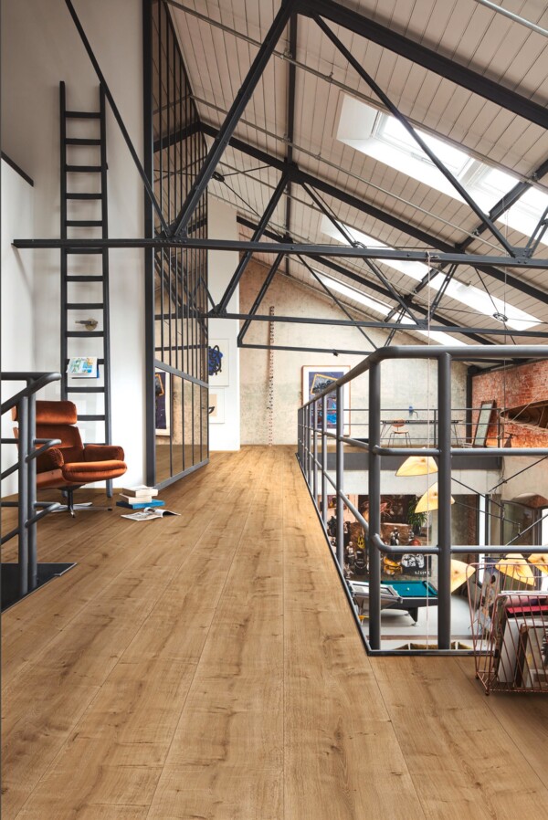 Ambientebild_ Angebot MEISTER Laminat XXL, Big Lake Oak bei Holz Steinsdorfer