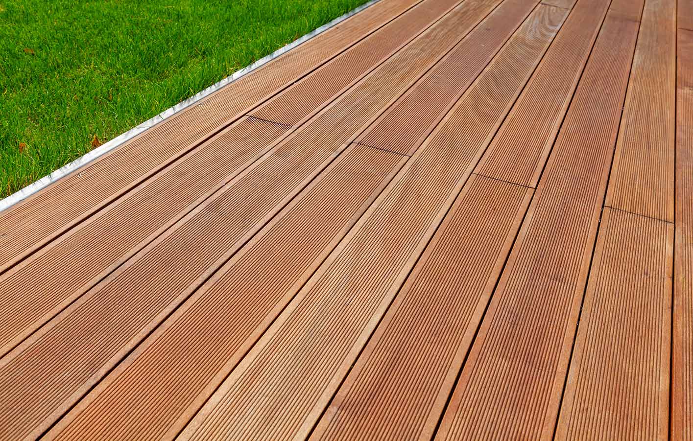 Nahaufnehme einer Terasse