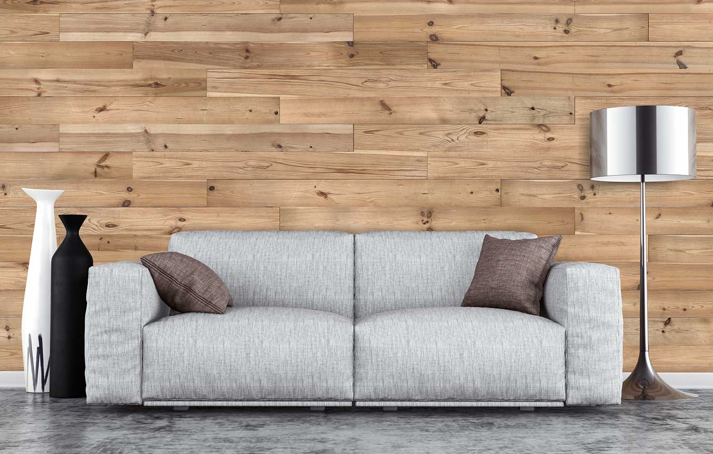 Holz und Paneele für Wand & Decke